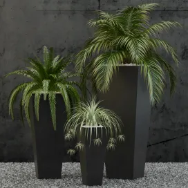 Salento tapered planters